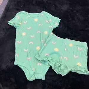 Garanimals Mint Green Baby Outfit